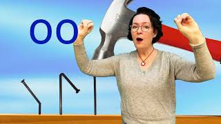 klankliedje oo, letter leren, klankgebaar oo, letterfilmpje oo. Ik heb wat dom's gedaan.