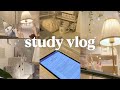 STUDY VLOG Lots Of Studying A Rainy Day Journal Study Productive 