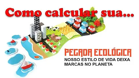 O que é a pegada ecológica é como calculá lá?