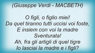 Andrea Bocelli - Ah, La Paterna Mano Lyrics