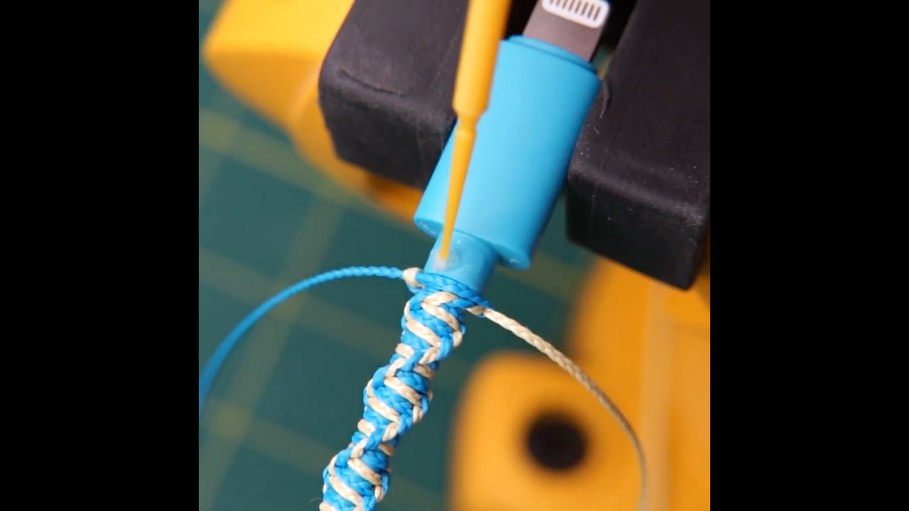 DIY Lighting Cable Braid #shorts