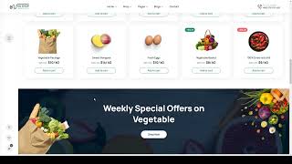 EG Shop - Grocery Store eCommerce HTML Template html template responsive template