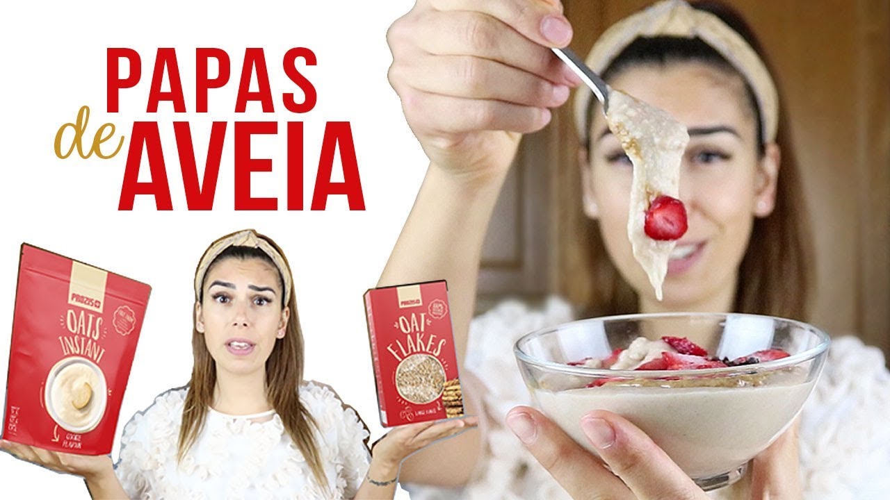 Papas de Aveia em 2 minutos | Receita Saudável