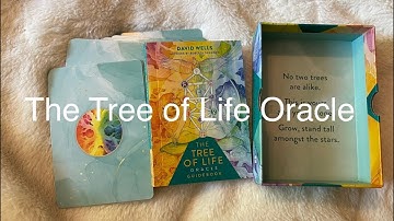 The Tree of Life Oracle by David Wells |Unboxing🌟Early Release 🌟 New Release🌟Flip-through