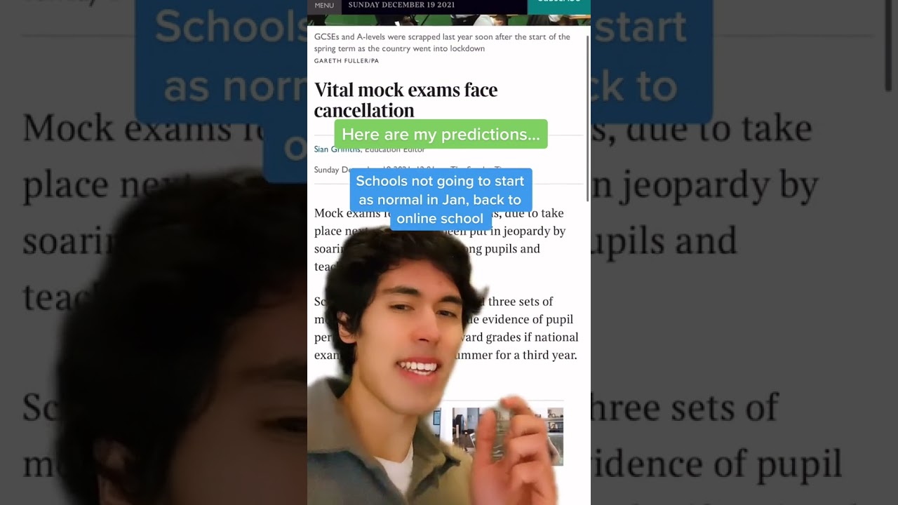 BREAKING NEWS: January mocks getting cancelled? ⁉️