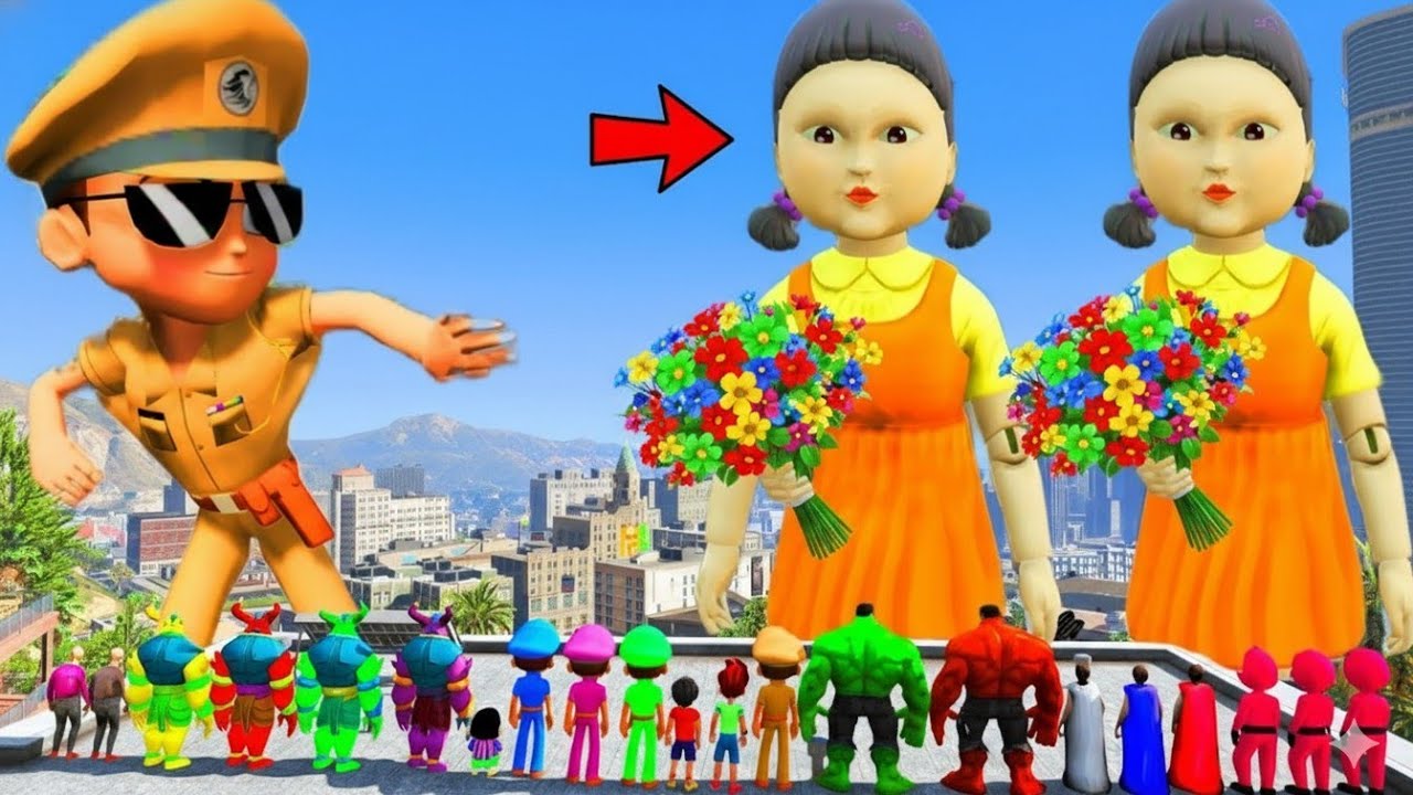 LITTLE SINGHAM WITH SHIVA KICKO SHINCHAN FOUND BIGGEST EVER KICKO IN GTA 5 #122