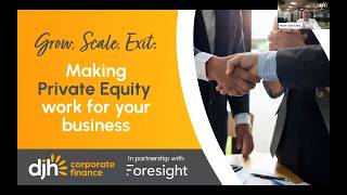 Webinar - The Business Owner's Guide to Private Equity Investment