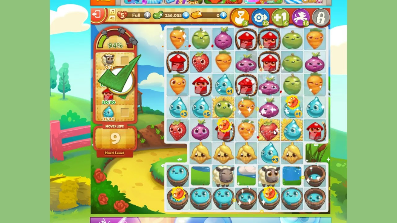 Farm Heroes Saga Level 1732 No