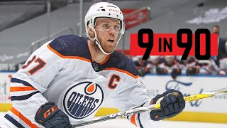 9 ridiculous Connor McDavid highlights from this season...in 90 seconds