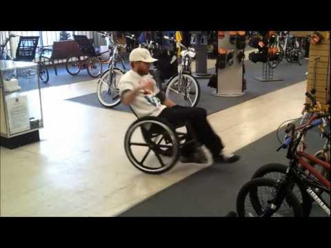 wheelchair tricks and wheelies