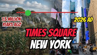 Timelapse: New York (Times Square) |1.5 Million Years in 3 Minutes
