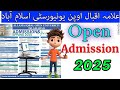 AIOU Admissions Open Enroll Today for Spring 2025 Step-by-Step AIOU Admission Guide 2025 | AIOU INFO