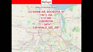 NY,US | Buy house at 122 Ravine Ave, Rochester, NY 14613, USA | Rochester, USA | MapFlagged NY,US | Buy house at 122 Ravine Ave, Rochester, NY 14613, USA | Rochester, USA | MapFlagged