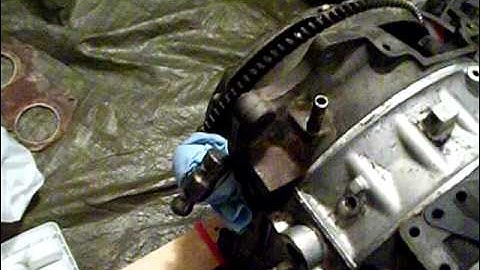 Mazda RX7 clutch assembly removal