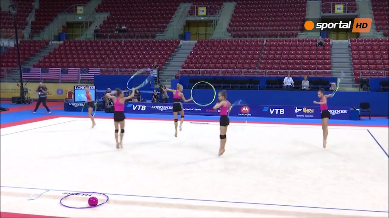 Bulgaria 5 Hoops Podium Training - World Championships Sofia 2018