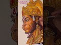 Hanuman ji painting 🎨😊✨ #artinspiration #art #drawing #painting#shortsviral#shorts #artist#artwork