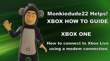 How to Connect to Xbox Live when using a Modem on Xbox One