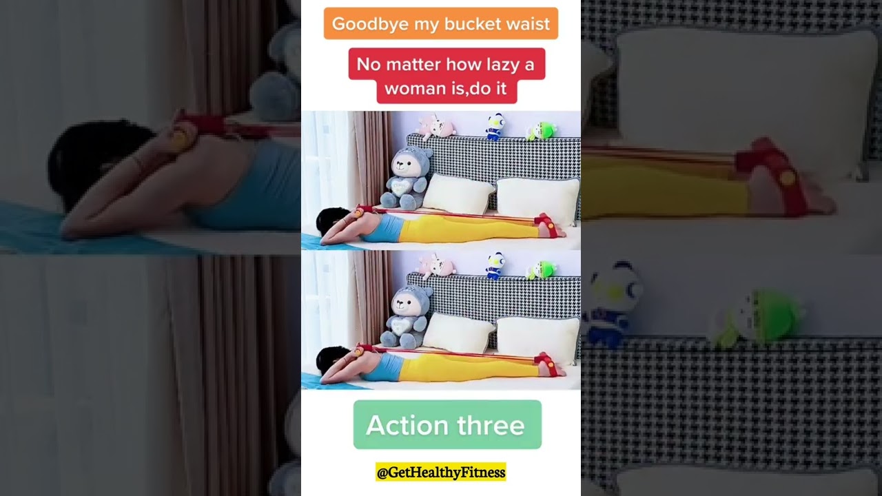 bucket waist fat loss no matter how lazy a woman is, just do it fat loss workout 