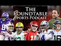 NFL Week !0: Vikings Bills Classic, Packers Down Cowboys, Patrick Vs Trevor &amp; Jeff Saturday's Debut
