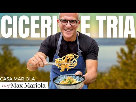 CICERI E TRIA Ricetta tipica del Salento (Molto Più che PASTA E CECI !!!) Chef Max Mariola