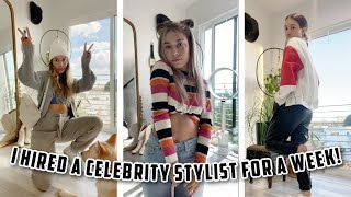 I Hired a Celebrity Stylist For a Week!