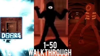 Doors update 1-50 doors Walkthrough