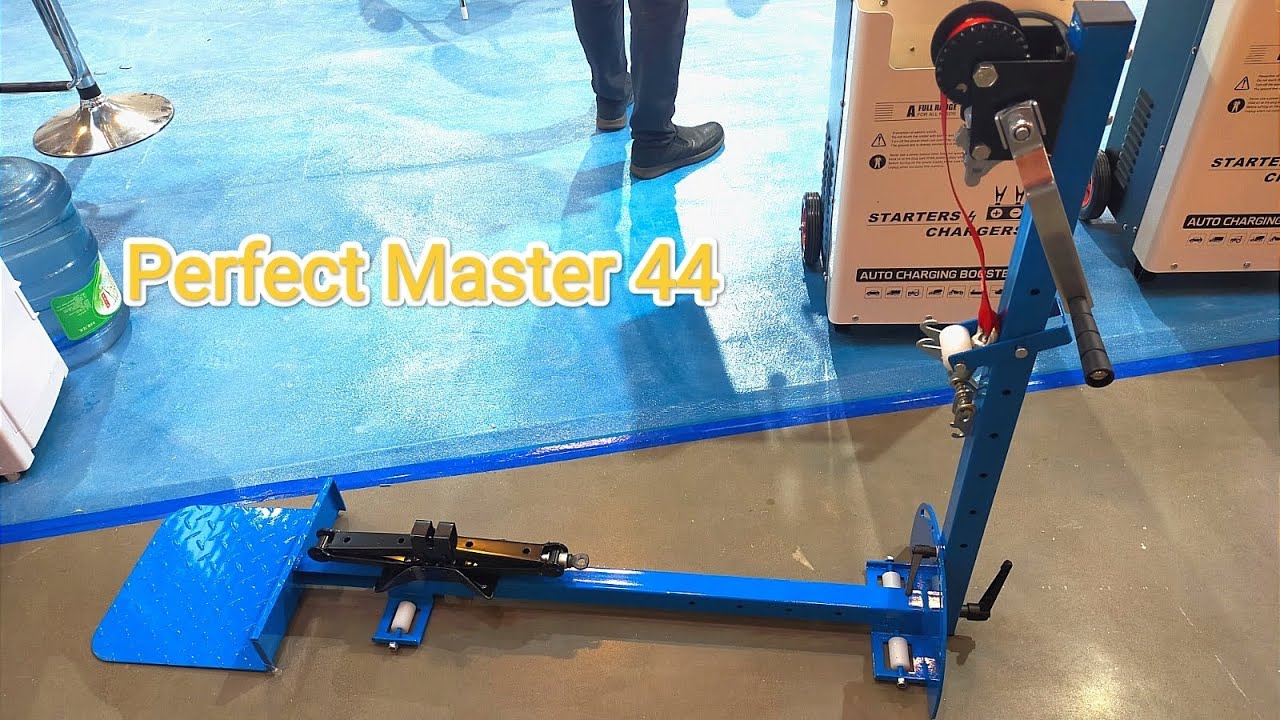 Мини стапель для вытяжки вмятин PDR и споттером. - YouTube