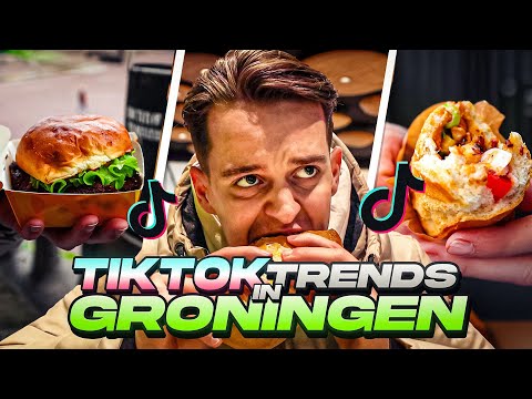 Ik Probeer Viral TikTok Eten In Groningen
