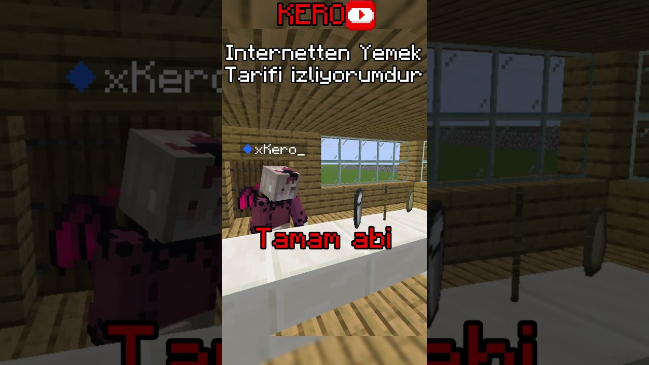 İnternetten Yemek Tarifi İzliyorumdur | Minecraft⛏️ #Minecraft #Shorts İnternetten Yemek Tarifi İzliyorumdur | Minecraft⛏️ #Minecraft #Shorts