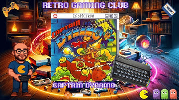 Captain Dynamo | ZX Spectrum | Review & Gameplay | Classic Platform Action!