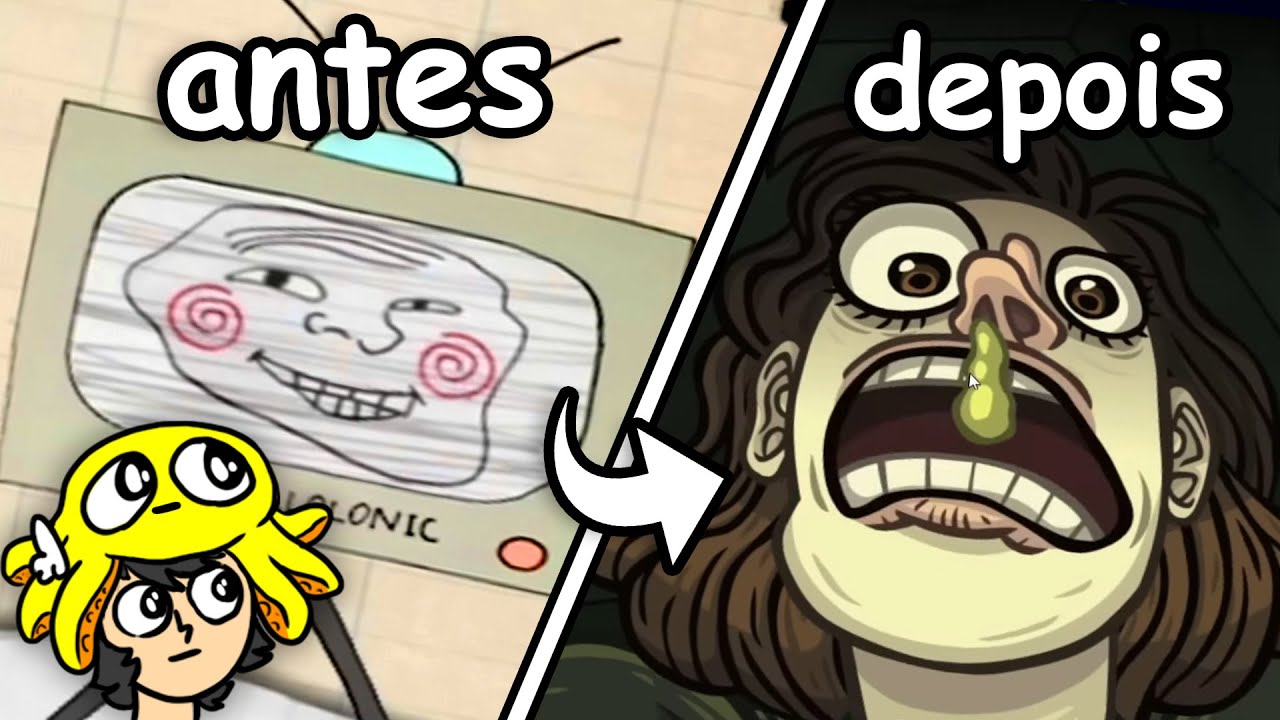 joguei o PRIMEIRO trollface quest