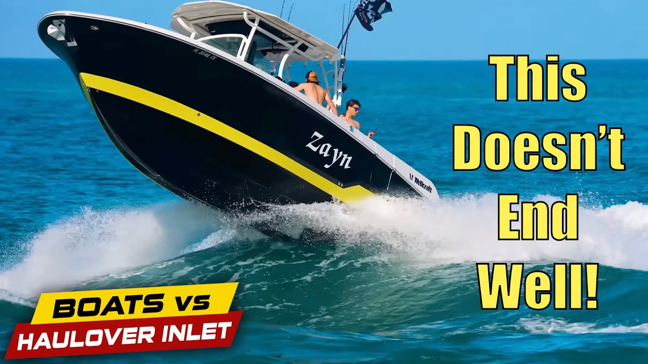 Hard Landing!! | Boats vs Haulover Inlet