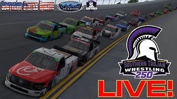 [LIVE] Southern Trojan Wrestling 250 - iRacing