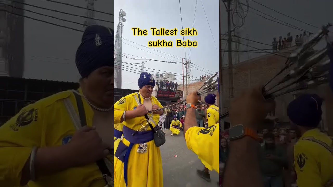 The Tallest sikh sukha Baba Daler Khalsa 
