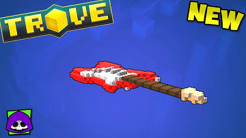 FLOATING GUITAR MOUNT & Second Stat Reroll 🗝️ Trove Chaos Chest Loot & Crafting Recipe