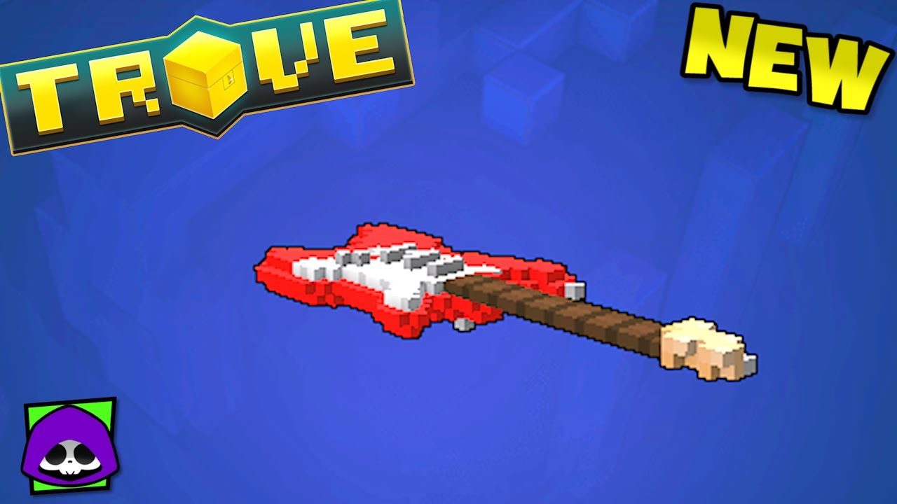 FLOATING GUITAR MOUNT & Second Stat Reroll 🗝️ Trove Chaos Chest Loot & Crafting Recipe