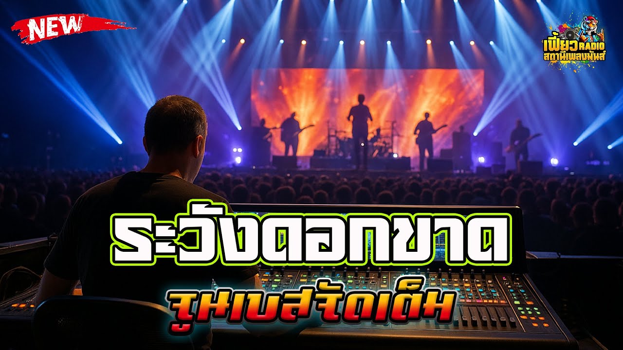 แสดงสด ระวังดอกขาด เปิดยาวๆจูนเบสจัดเต็ม