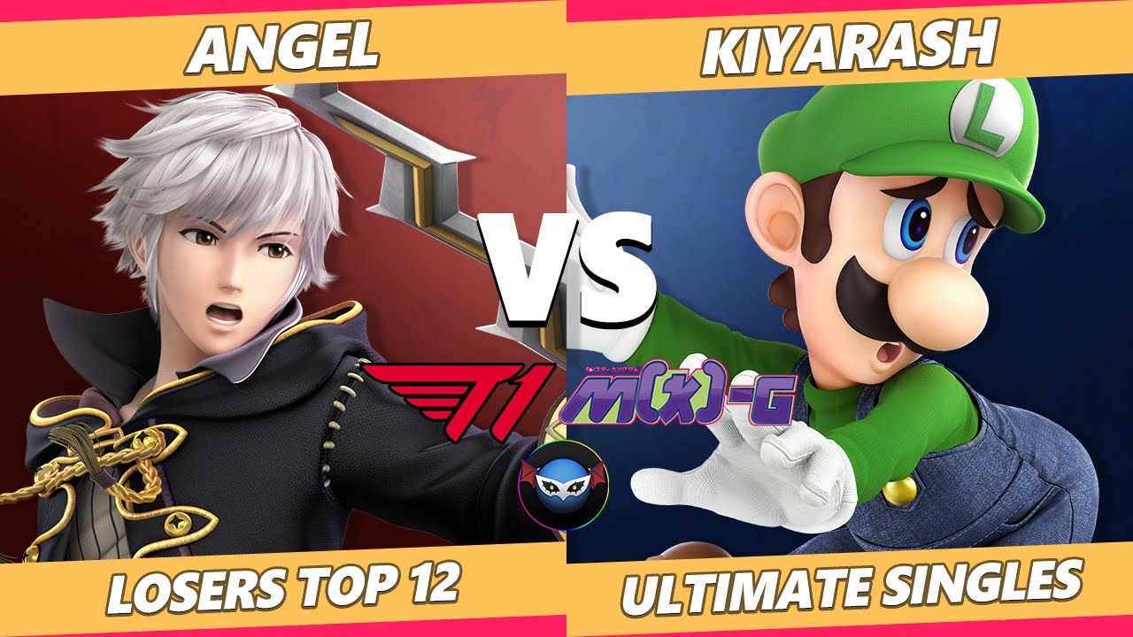 M-Kolosseum 4 Losers Top 12 - Angel (Robin) Vs. Kiyarash (Luigi) SSBU Smash Ultimate