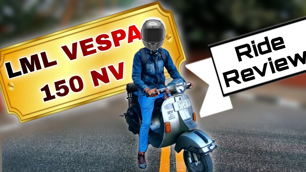 LML Vespa NV Scooter 4 Stroke Review - First time riding a Classic Scooter