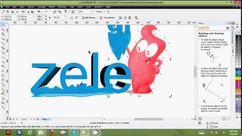CorelDraw tutoral (Beginners) how to save, export, and the difference between PNG AND JPG
