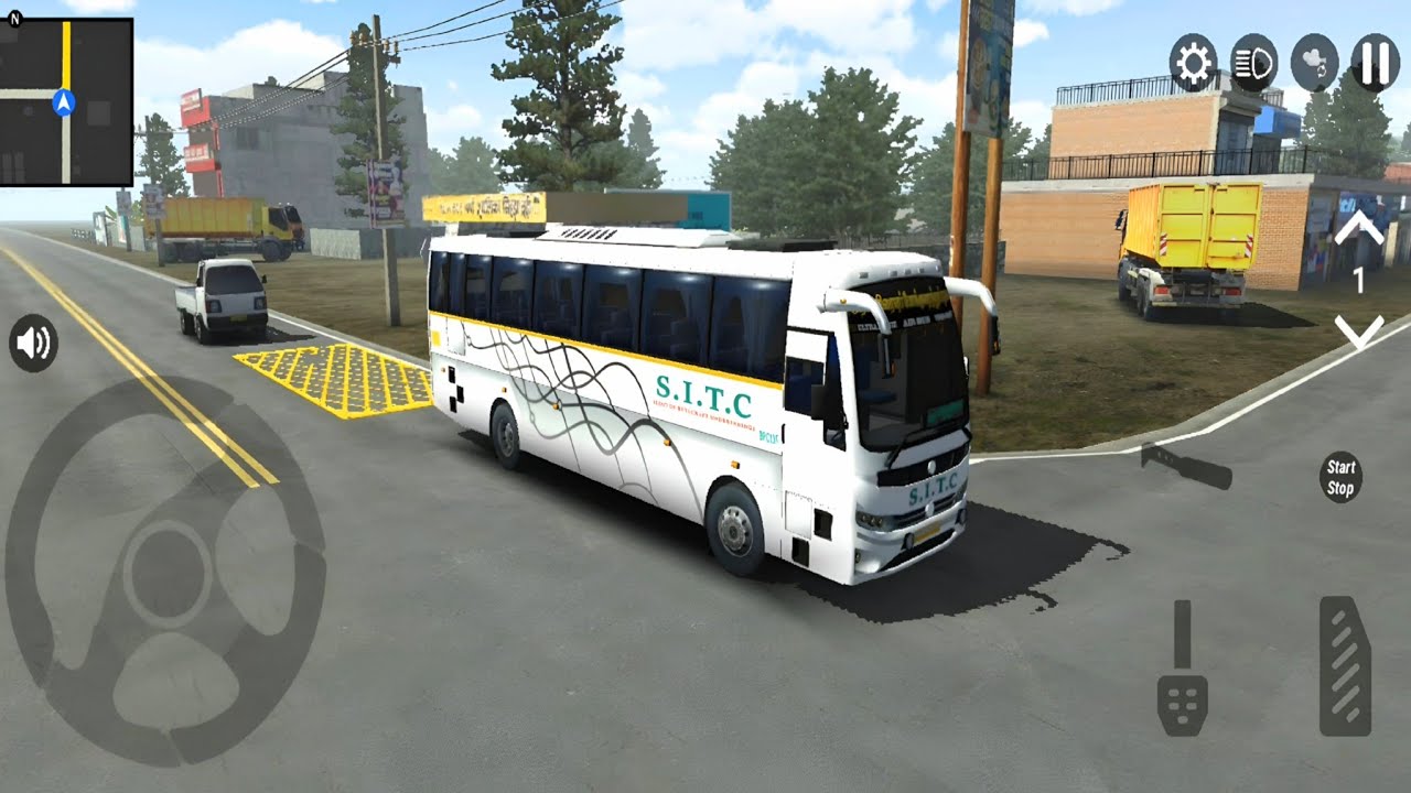 Indian Bus Simulator Game 3D | Real Bus Driving Games Offroad