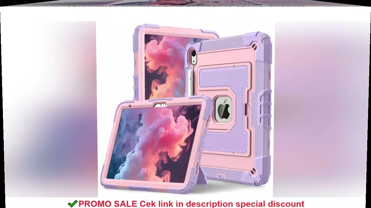2025 New Kids Heavy Armor Case For Ipad A16 11/10th Generation Air 7 6 5 4 M3 M2 Air11/13inch Mini7/