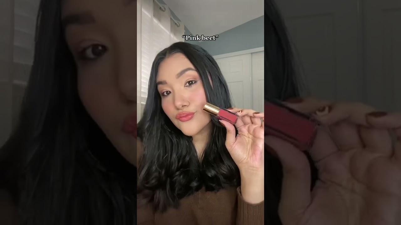 MERIT BEAUTY LIP OIL SWATCHES 