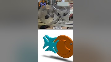 Geneva mechanism 🔥 | Mechanical principles | #simulation #solidworks #satisfying #physics #robotics