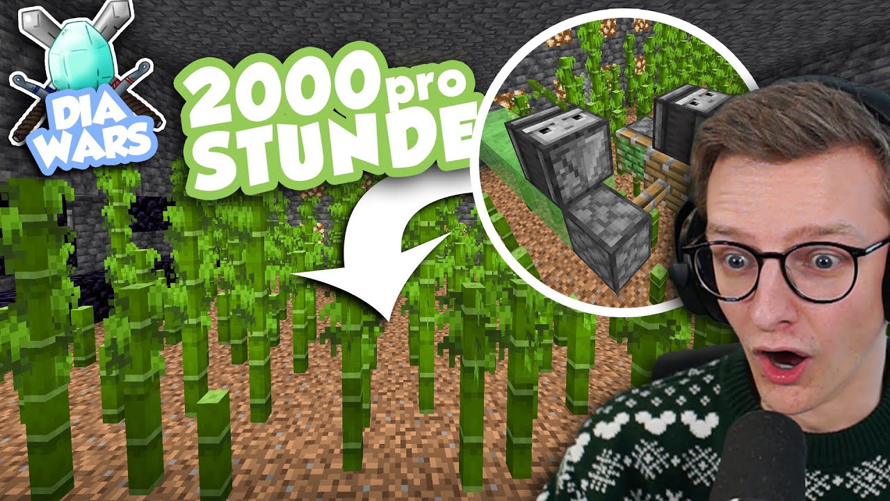 XXL BAMBOO + XP FARM! 15 DiaWars YouTube