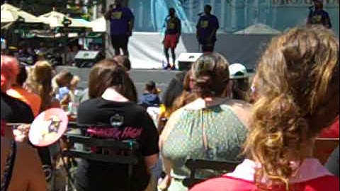 Kyle Ramar Freeman And A Strange Loop Ensemble-Memory Song At Broadway In Bryant Park