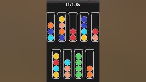 Ball Sort Puzzle Level-54 Walkthrough #Funbraingames || SGA