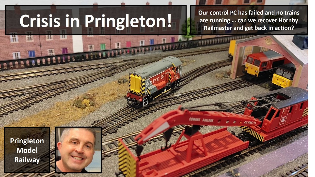 Кризис в Принглтоне: Как вернуть Hornby Railmaster в строй (Модель железной дороги Принглтон, мас...