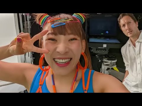 GoogleピクセルCM撮影中しれっとオナラをするふわちゃん