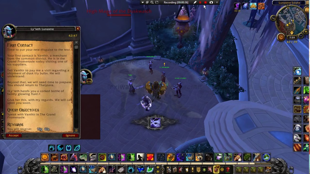 Masquerade Quest World of Warcraft YouTube